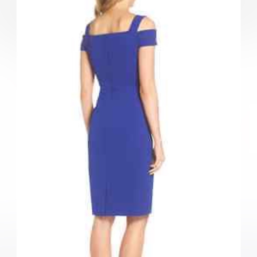 Eliza J blue cocktail dress - size 4 - Picture 2 of 8